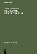 Cover: Regional development - De Gruyter Mouton