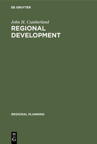 Enlarge image Cover: Regional development - De Gruyter Mouton