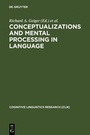 Cover: Conceptualizations and Mental Processing in Language - De Gruyter Mouton