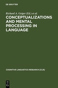 Cover: Conceptualizations and Mental Processing in Language - De Gruyter Mouton