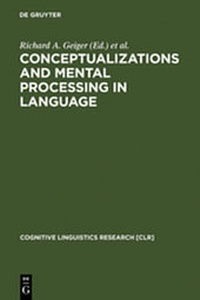 Abbildung von: Conceptualizations and Mental Processing in Language - De Gruyter Mouton