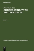 Cover: Cooperating with Written Texts - De Gruyter Mouton