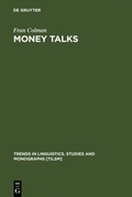Cover: Money Talks - De Gruyter Mouton