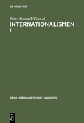 Cover: Internationalismen I - De Gruyter Mouton