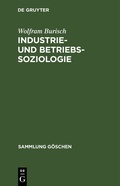 Cover: Industrie- und Betriebssoziologie - De Gruyter