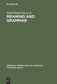 Enlarge image Cover: Meaning and Grammar - De Gruyter Mouton