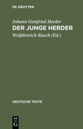 Cover: Der junge Herder - De Gruyter