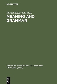 Enlarge image Cover: Meaning and Grammar - De Gruyter Mouton