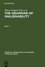 Cover: The Grammar of Inalienability - De Gruyter Mouton