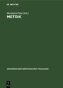 Cover: Metrik - De Gruyter Mouton