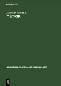 Enlarge image Cover: Metrik - De Gruyter Mouton