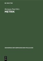 Cover: Metrik - De Gruyter Mouton