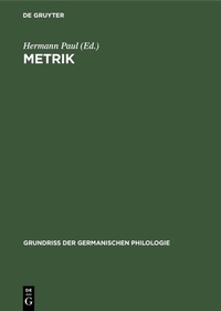 Enlarge image Cover: Metrik - De Gruyter Mouton