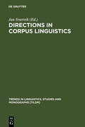 Cover: Directions in Corpus Linguistics - De Gruyter Mouton