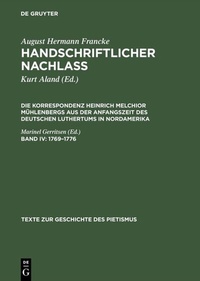 Abbildung von: 1769 -1776 - De Gruyter
