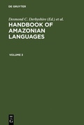 Cover: HANDBOOK AMAZONIAN LANGUAGES - De Gruyter Mouton