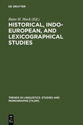 Cover: Historical, Indo-European, and Lexicographical Studies - De Gruyter Mouton