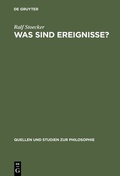 Abbildung von: Was sind Ereignisse? - De Gruyter