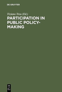 Abbildung von: Participation in Public Policy-Making - De Gruyter