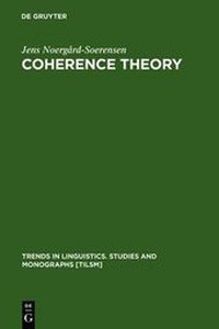 Abbildung von: Coherence Theory - De Gruyter Mouton