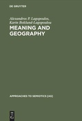 Cover: Meaning and Geography - De Gruyter Mouton