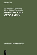 Cover: Meaning and Geography - De Gruyter Mouton