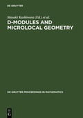 Cover: D-Modules and Microlocal Geometry - De Gruyter