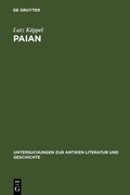 Cover: Paian - De Gruyter