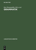 Cover: Grammatik - De Gruyter Mouton