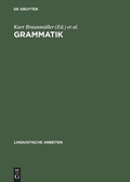 Cover: Grammatik - De Gruyter