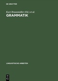 Cover: Grammatik - De Gruyter