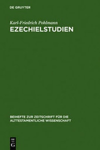 Enlarge image Cover: Ezechielstudien - De Gruyter