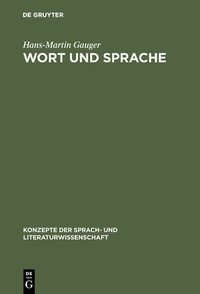 Enlarge image Cover: Wort und Sprache - De Gruyter