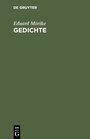 Cover: Gedichte - De Gruyter
