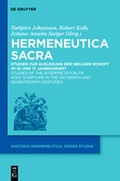 Cover: Hermeneutica Sacra - De Gruyter