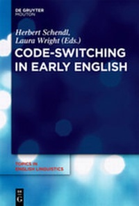 Enlarge image Cover: Code-Switching in Early English - De Gruyter Mouton