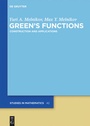 Cover: Green's Functions - De Gruyter