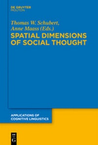 Abbildung von: Spatial Dimensions of Social Thought - De Gruyter Mouton
