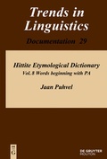 Cover: Words beginning with PA - De Gruyter Mouton