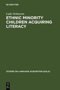 Cover: Ethnic Minority Children Acquiring Literacy - De Gruyter Mouton