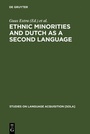 Cover: Ethnic Minorities and Dutch as a Second Language - De Gruyter Mouton