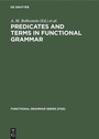 Cover: Predicates and Terms in Functional Grammar - De Gruyter Mouton