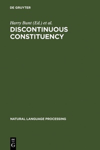 Abbildung von: Discontinuous Constituency - De Gruyter Mouton