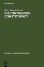 Cover: Discontinuous Constituency - De Gruyter Mouton