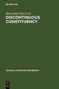 Abbildung von: Discontinuous Constituency - De Gruyter Mouton