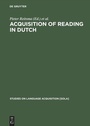 Cover: Acquisition of Reading in Dutch - De Gruyter Mouton