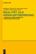 Cover: Realit&auml;t als Herausforderung - De Gruyter