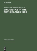 Cover: Linguistics in the Netherlands 1990 - De Gruyter Mouton
