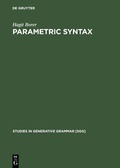 Cover: Parametric Syntax - De Gruyter Mouton