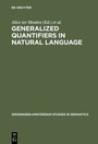 Cover: Generalized Quantifiers in Natural Language - De Gruyter Mouton